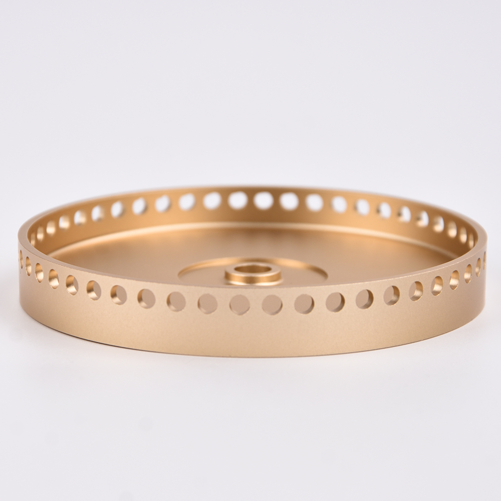 CNC machining of anodized aluminum parts