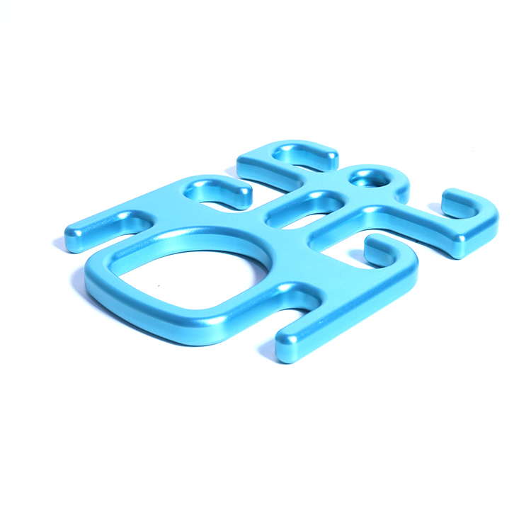 CNC machining of anodized aluminum parts