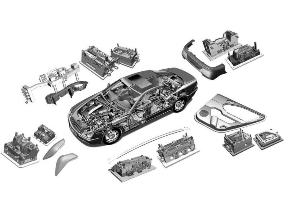 Injection Plant Layout How Automotive Plastic Injection Molding Works | Machmaster