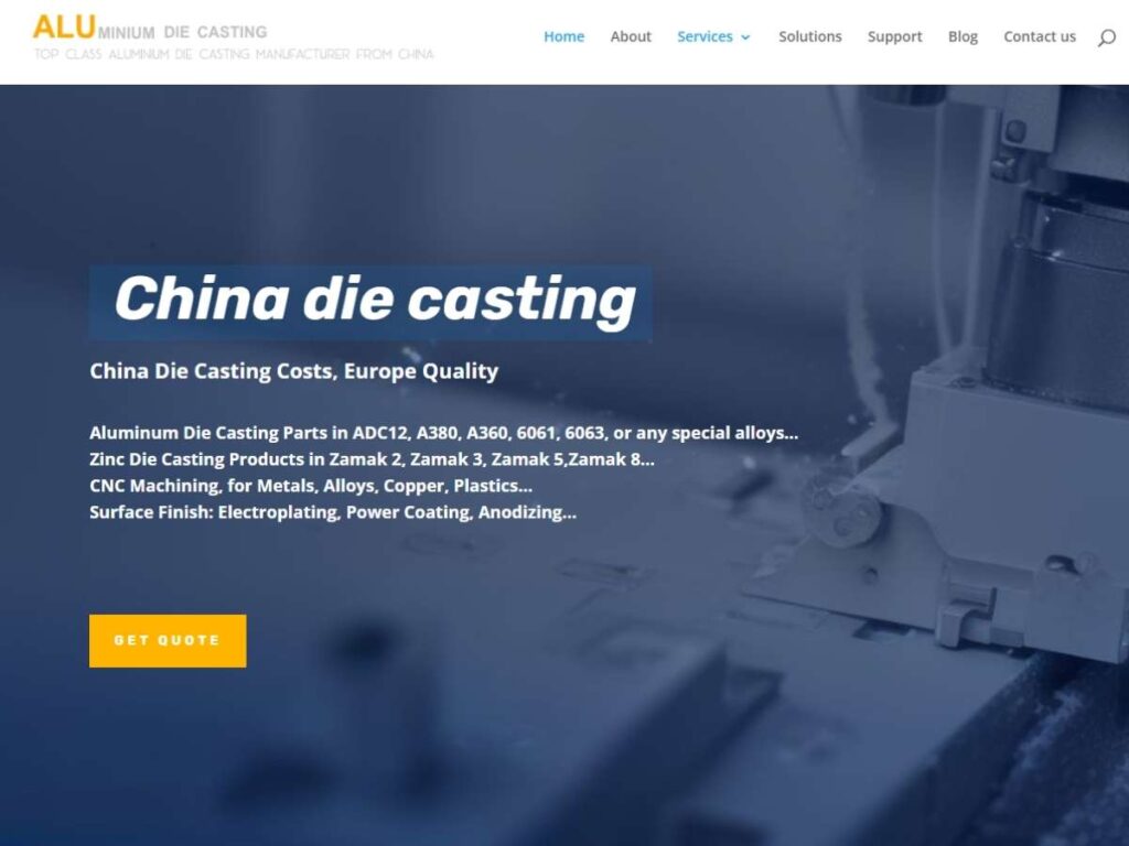 Top 7 Die Casting Manufacturers in China 2