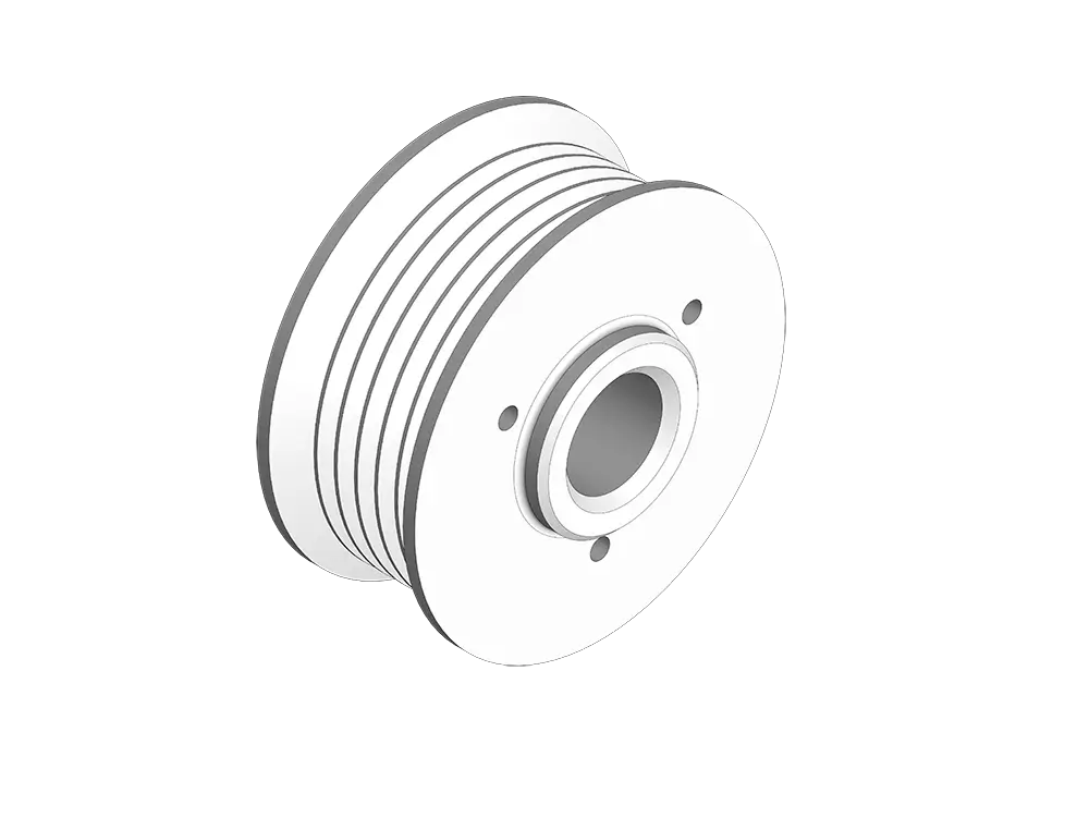 custom cnc machining aluminum pulleys 1 CNC machining Aluminum Pulleys (1)