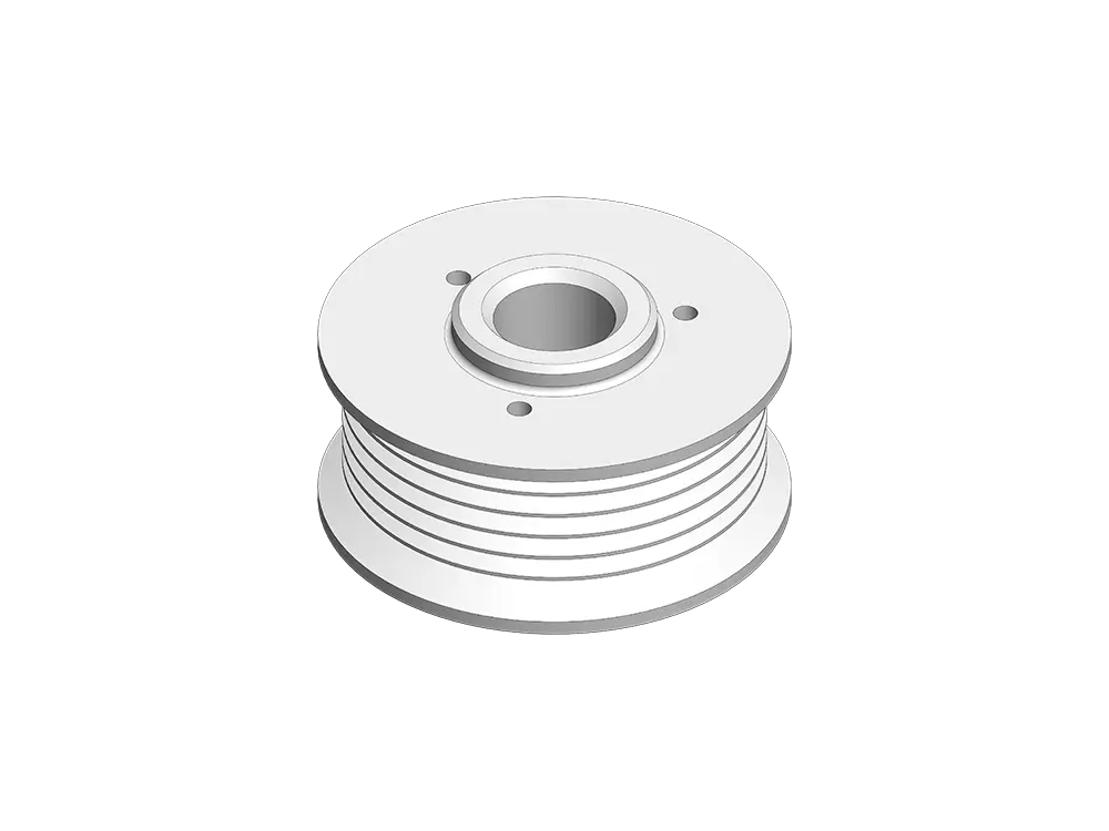 custom cnc machining aluminum pulleys 3 CNC machining Aluminum Pulleys (3)