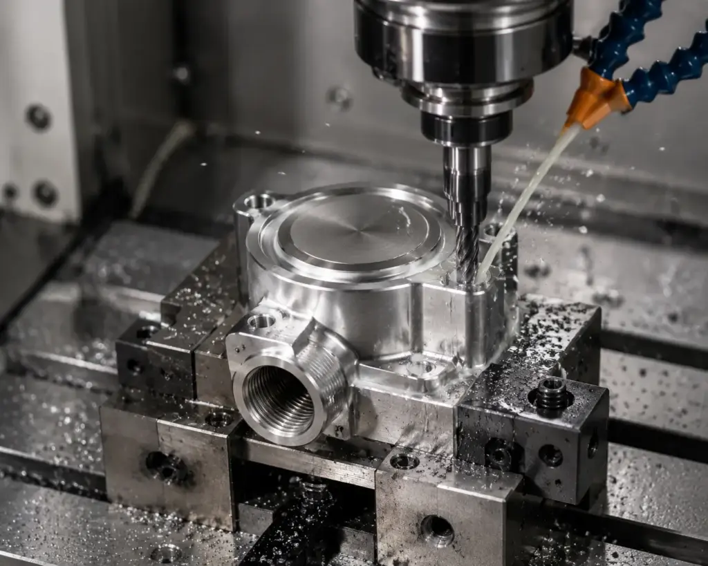 Custom CNC Machining Stainless steel Sensor Housings 2