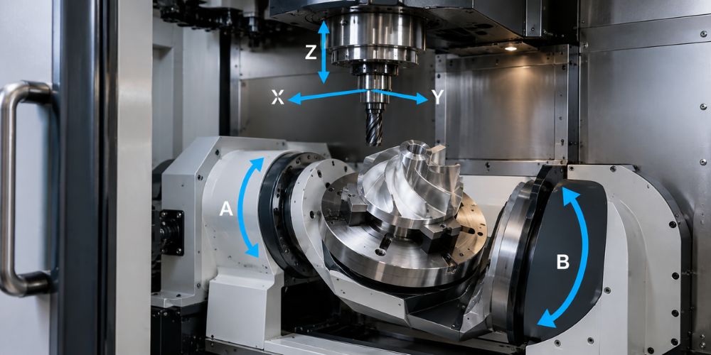3-Axis vs 5-Axis CNC Milling: Differences, Costs & Use Cases 2 3-Axis vs 5-Axis CNC Milling: Differences, Costs & Use Cases 2