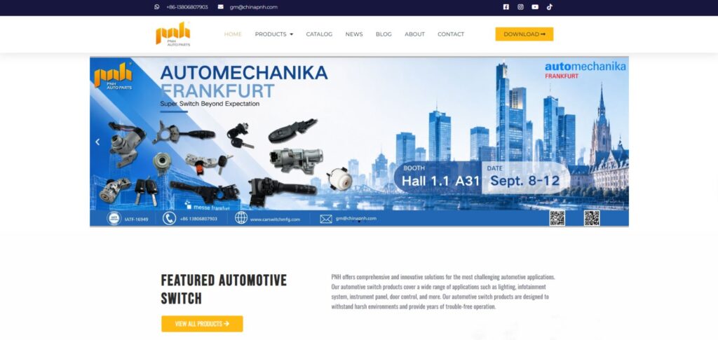 Top 10 CNC Automotive Ignition Switch Manufacturers for OEM Projects 4