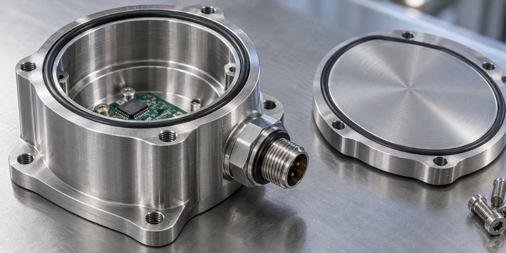 CNC Machined Sensor Housings: Materials, Sealing, Tolerances, Finishes & Supplier Guide 3 CNC Machined Sensor Housings: Materials, Sealing, Tolerances, Finishes & Supplier Guide 3