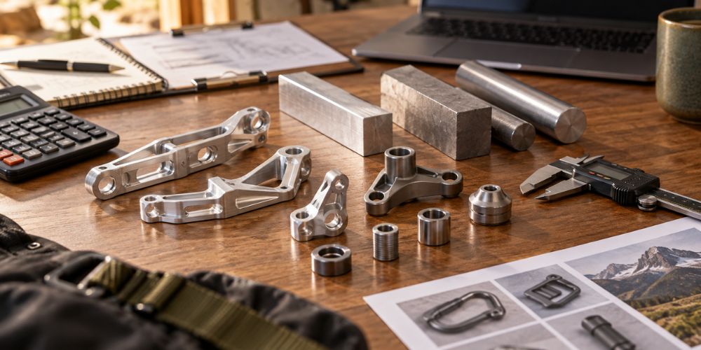 Aluminum vs Titanium for Outdoor Gear Components: Which Material Fits Your Product? 6 Aluminum vs Titanium for Outdoor Gear Components: Which Material Fits Your Product? 6